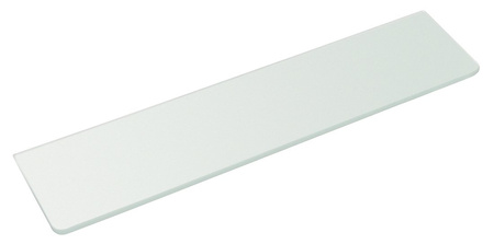 Półka 600x100x8mm, szkło mleczne