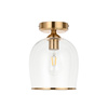 Ashcroft Ceiling 1 Light Brushed Aged Brass