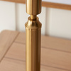 Trobridge Rechargeable Table Lamp Base Aged Brass