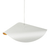Lampa wisząca ENZO 80 cm - biało złota