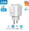 Gniazdo-wtyczka Inteligentna, WiFi, 20A, biala