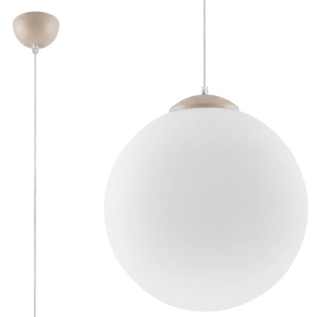 Lampa wisząca UGO 40 taupe