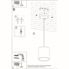 Lampa wisząca ORBIS 1 czarny