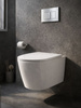 Miska WC VORTEX z deską biały połysk AMARO TR2217R