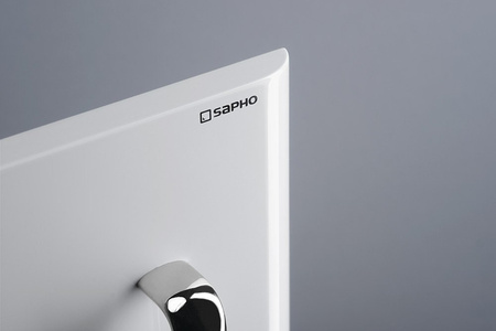 THEIA szafka umywalkowa 50,9x70x35cm, 1 drzwiczki, lewa, biała