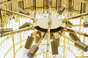 MOOSEE lampa wisząca IMPERIAL GOLD 80