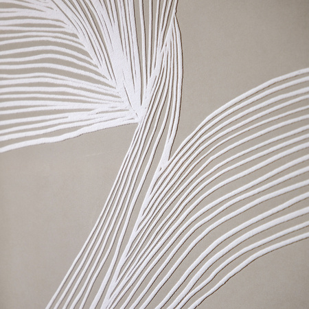 Obraz w ramie „Entwined” – naturalny, 70 × 3 × 100 cm