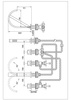 NEXEN-S Chrom 5-otworowa bateria wannowa