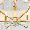 Nixon 6 Pendant Light Brass
