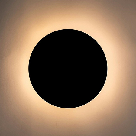 MOOSEE lampa ścienna SHADOW SUN 30        czarna