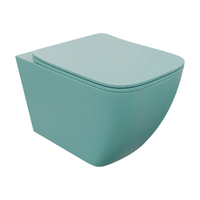 Miska wisząca z deską WC Onil Green Mint