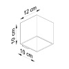 Kinkiet QUAD 1 taupe