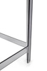 Krzesło barowe VICTORIA 65 cm dymione - poliwęglan