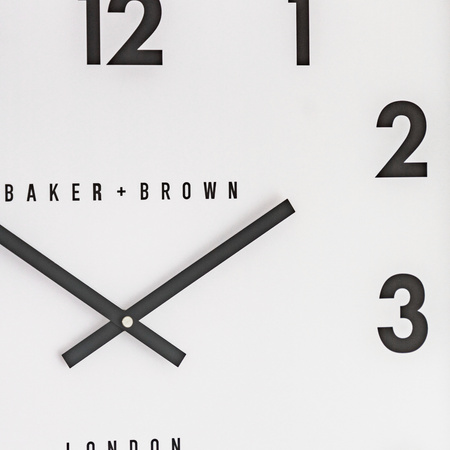 Buxton Wall Clock Chrome 50cm