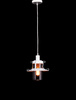 LAMPA WISZĄCA INDUSTRIALNA LOFT BIAŁA CAPRI W1