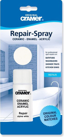 REPAIR SPRAY farba do napraw ceramicznych, emaliowanych i akrylowych 50ml, biały