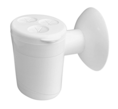 Syfon kondensacyjny, na 3 węże, biały