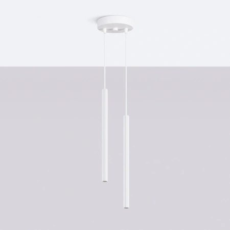 Lampa wisząca ARCHE 2P biała