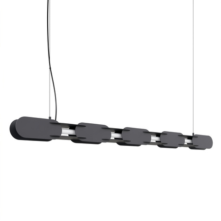 Lampa wisząca CHAIN 158 czarna LED 4000K