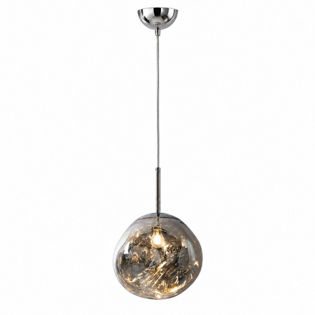 Lampa wisząca GLAM S srebrna 18 cm