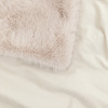 Maple Faux Fur Throw Oatmeal 1300x1500mm