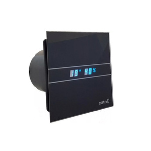 E-100 GBTHwentylator łazienkowy osiowy z automatem, 4W/8W, wylot 100mm, czarny