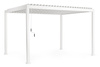 Pergola ogrodowa BIZZOTTO OCEAN 3X4 – biały