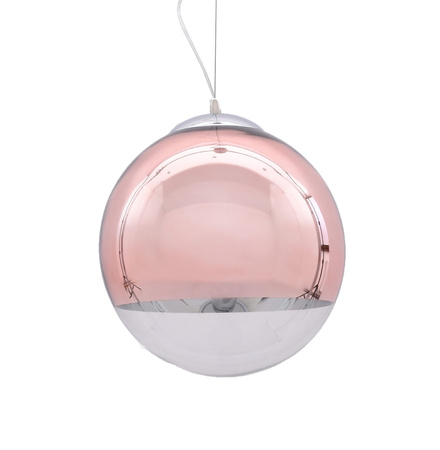 NOWOCZESNA LAMPA WISZĄCA RÓŻOWE ZŁOTO IBIZA