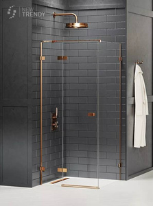 KABINA AVEXA COPPER PROSTOKĄTNA P 90x100x200 CZYSTE 6mm ACTIVE SHIELD