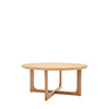Craft Round Coffee Table Natural 900x900x400mm