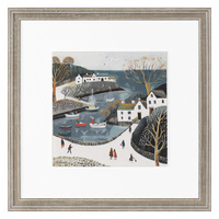 Tranquil Haven Framed Art 420x15x420mm