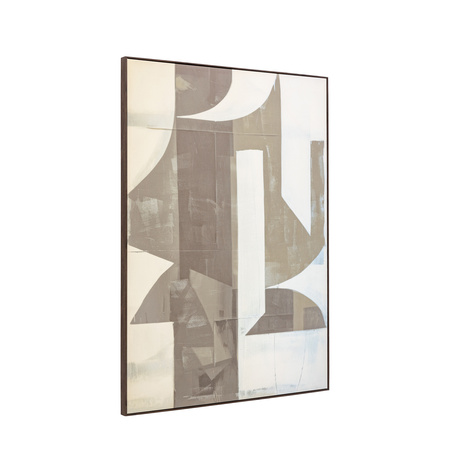 Betong Abstract Framed Canvas 900x5x1200mm