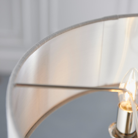 Highclere 3 Pendant Lght Nickel&Chrcoal 350-1200mm