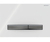 GEBERIT SIGMA50 Dual flush przycisk spłukujący, biały/czarny chrom