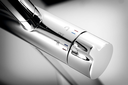 Bateria wannowa wolnostojąca, chrom