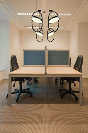 Lampa wisząca ELIPSE L, 65 cm  - LED, czarna nowoczesna