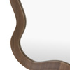 Lustro Wiggle – orzechowe, 60 × 3 × 90 cm
