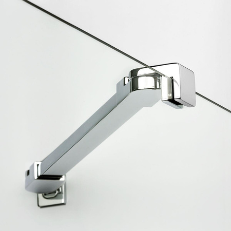 DRZWI WNĘKOWE NEW SOLEO  U 100x195 CZYSTE 6mm ACTIVE SHIELD