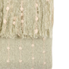 Dottie Faux Mohair Throw Sage Green 1300x1700mm