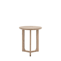 Craft Side Table Smoked 500x500x550mm