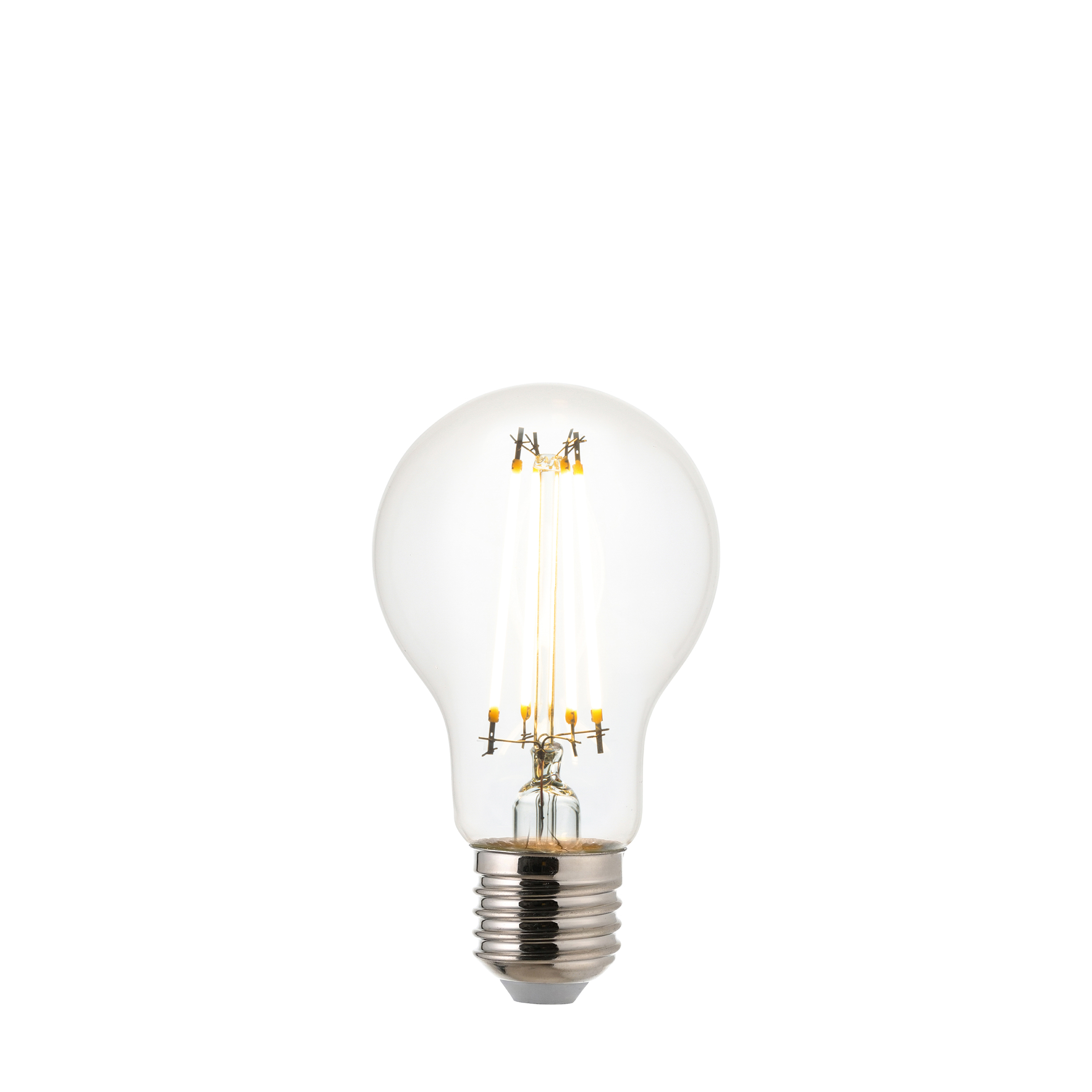 Żarówka LED – ciepła biel, 3.8W LED E27 ciepła biel, 2700 K, 6 × 6 × 10,5 cm