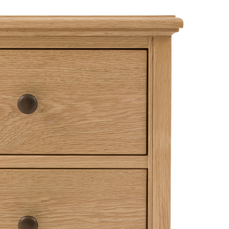 Malvern 2 Drawer Bedside 450x400x600mm