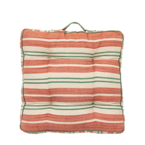 Sina Stripe Woven Floor Cush Apricot 580x580x100mm