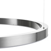 Lampa wisząca CIRCLE 100 cm - LED, ring nikiel szczotkowany