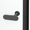 DRZWI WNĘKOWE NEW SOLEO BLACK  U 100x195 CZYSTE 6mm ACTIVE SHIELD
