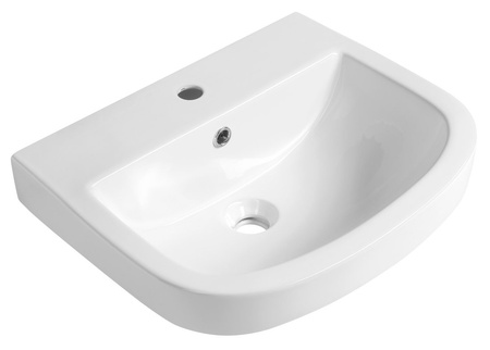 VIBRANT umywalka ceramiczna 51x42cm, biały