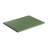 AQUAROCK kompozytowy brodzik prysznicowy antypoślizgowy, 90 x 120 cm, olive mat
