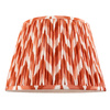 Zigzag Shade Apricot Orange Fabric 240x250x350mm