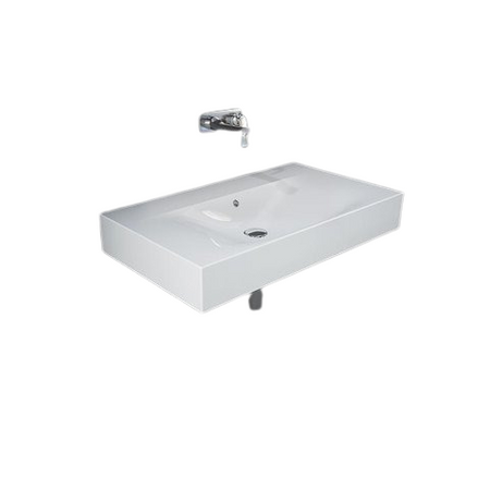 Zestaw DES Umywalka bez otworu & Szafka Joy podumywalkowa podwieszana 80 GREY ELM