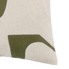 Skara Graphic Cushion Olive 450x450mm